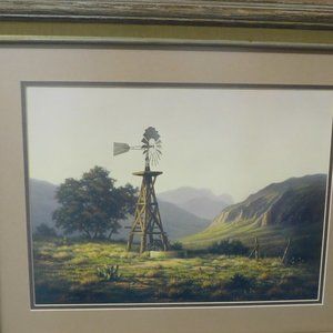 MORNING BREEZE FRAMED PRINT BY MARK PETIT
